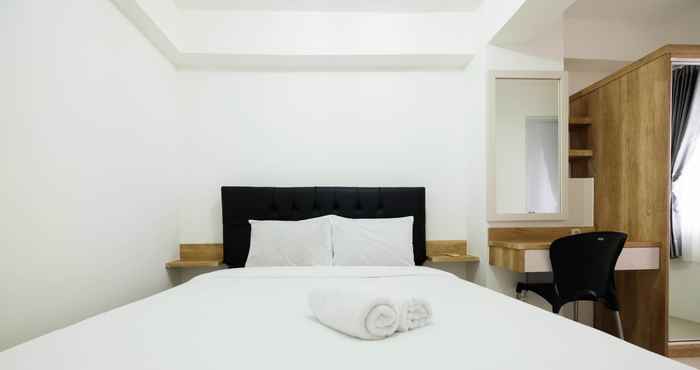 Bedroom Simply 1BR with Sofa Bed at Bassura City Apartment By Travelio