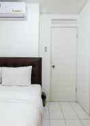 BEDROOM Minimalist and Homey 2BR Apartment at Kalibata City By Travelio