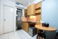 Common Space Minimalist and Homey 2BR Apartment at Kalibata City By Travelio