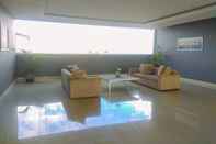 Lobby Minimalist Style Studio at Park View Condominium Apartment near Mall By Travelio