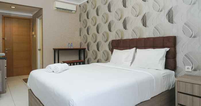 Bedroom Relaxing Studio Signature Park Tebet Apartment By Travelio