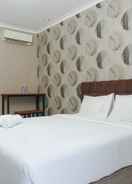 BEDROOM Relaxing Studio Signature Park Tebet Apartment By Travelio