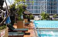 Swimming Pool 4 Relaxing Studio Signature Park Tebet Apartment By Travelio