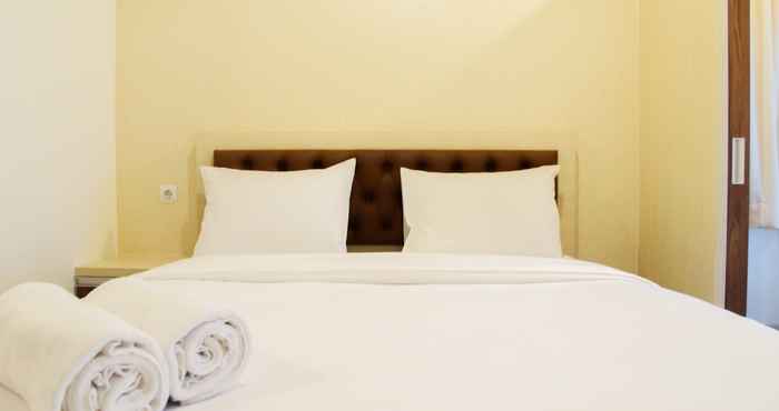 Kamar Tidur Comfy Homey Studio Apartment @ Grand Kamala Lagoon By Travelio