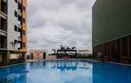 Swimming Pool 4 Spacious and Homey 2BR Bandara City Apartment near Soekarno Hatta By Travelio