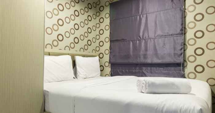 ห้องนอน Comfortable 1BR Pancoran Riverside Apartment near Kalibata City By Travelio