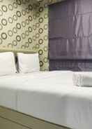 BEDROOM Comfortable 1BR Pancoran Riverside Apartment near Kalibata City By Travelio