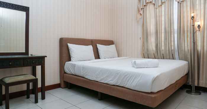 Bedroom Clean and Comfy 2BR Marina Mediterania Ancol By Travelio