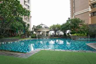 Swimming Pool 4 Clean and Comfy 2BR Marina Mediterania Ancol By Travelio