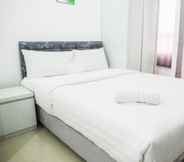 Bedroom 2 Homey Studio Room Poris 88 Apartment near Bale Kota Mall By Travelio