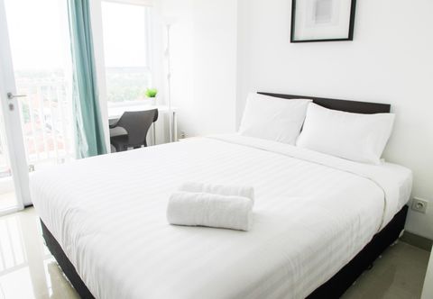 Bedroom Deluxe and Comfy Studio Room Poris 88 Apartment By Travelio