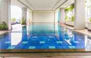 Swimming Pool 5 Best Location and Cozy 2BR The H Residence Apartment By Travelio