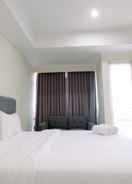 BEDROOM Cozy and Pleasant Studio Menteng Park Apartment By Travelio