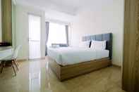 Bedroom Nice and Clean Studio Menteng Park Apartment By Travelio