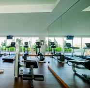 Fitness Center 3 Elegant and Deluxe Studio Menteng Park Apartment By Travelio