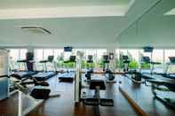 Fitness Center Elegant and Deluxe Studio Menteng Park Apartment By Travelio