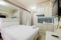 Bilik Tidur Deluxe Studio Green Pramuka City a Serene Apartment Living By Travelio