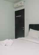 BEDROOM Strategic and Minimalist 1BR at Tamansari Semanggi Apartment By Travelio