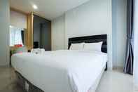 Bedroom Brand New and Comfy 1BR Brooklyn Apartment Alam Sutera By Travelio