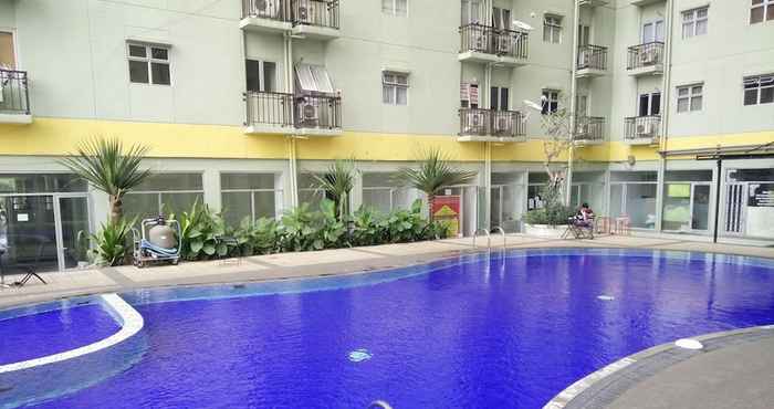 Swimming Pool Apartment The Suites Metro By Yusup