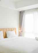 BEDROOM Luxurious Studio at Bintaro Plaza Residence Apartment By Travelio