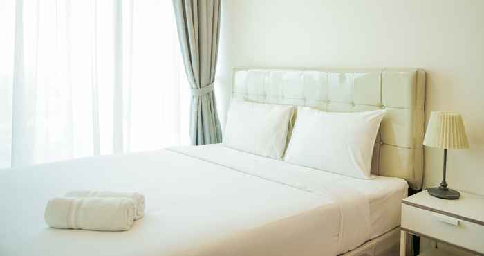 Bedroom Relax and Cozy Studio Room at Tree Park BSD Apartment By Travelio