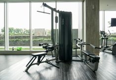 피트니스 센터 7 Best View and Trendy Studio Apartment @ Ciputra International By Travelio