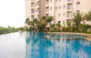 Swimming Pool 3 Luxury 1BR Apartment at Mustika Golf Residence with Golf View By Travelio