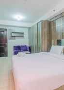 BEDROOM Elegant Studio at Metropark Condominium Apartment Jababeka By Travelio