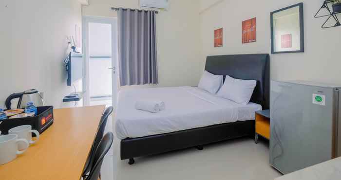 Bedroom Fully Furnished Studio Room Apartment Bogorienze Resort By Travelio