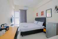 ห้องนอน Fully Furnished Studio Room Apartment Bogorienze Resort By Travelio