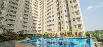 Lobby 4 Relax Stay at 1BR Parahyangan Residence Apartment By Travelio
