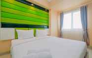 Bedroom 2 Best Value Studio at The Oasis Apartment Cikarang By Travelio