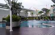 Kolam Renang 3 Studio Apartment at U Residence with Mall Access By Travelio