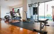 Fitness Center 7 Stylish and Minimalist Studio at Tamansari Semanggi Apartment By Travelio