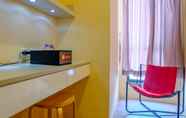 Bilik Tidur 2 Stylish and Minimalist Studio at Tamansari Semanggi Apartment By Travelio