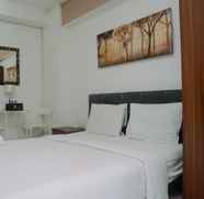 Bedroom 2 Good and Simple Style Studio Room at Green Bay Pluit Apartment By Travelio