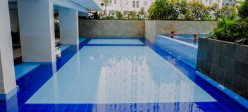 Swimming Pool 2 Exclusive and Good 2BR Bassura City Apartment By Travelio