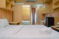 Bedroom Comfortable Studio Apartment at Margonda Residence 2 near Universitas Indonesia By Travelio