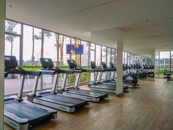 SPORT_FACILITY 1BR with Sea View at Gold Coast Apartment near PIK By Travelio
