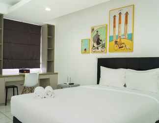 Bedroom 2 Roomy Studio Menteng Square Apartment By Travelio