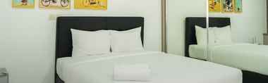 Kamar Tidur 2 Roomy Studio Menteng Square Apartment By Travelio