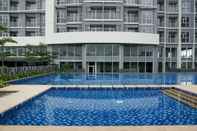 Swimming Pool Homely Design Studio Apartment Ciputra International Puri By Travelio