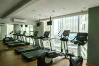 Fitness Center Good Location @ 1BR Gallery West Apartment By Travelio