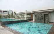 Swimming Pool 3 Good Location @ 1BR Gallery West Apartment By Travelio