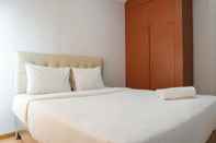 ห้องนอน Simply 1BR Apartment at Grand Palace Kemayoran By Travelio