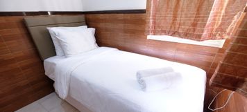 Bedroom 2 2BR Apartment near JIEXPO at Mediterania Palace Kemayoran By Travelio