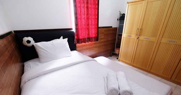 Bedroom 2BR Apartment near JIEXPO at Mediterania Palace Kemayoran By Travelio