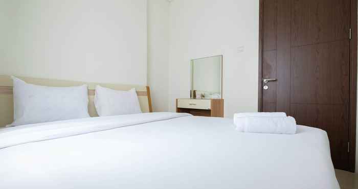 Bedroom 1BR Apartment at Northland Ancol Residence By Travelio