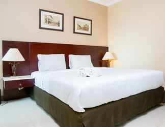 Bedroom 2 2BR with Private Bathtub at Galeri Ciumbuleuit Apartment By Travelio